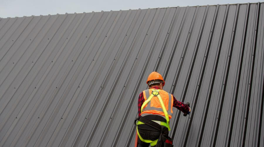 Professional metal roof installation services in Port Jefferson, OH